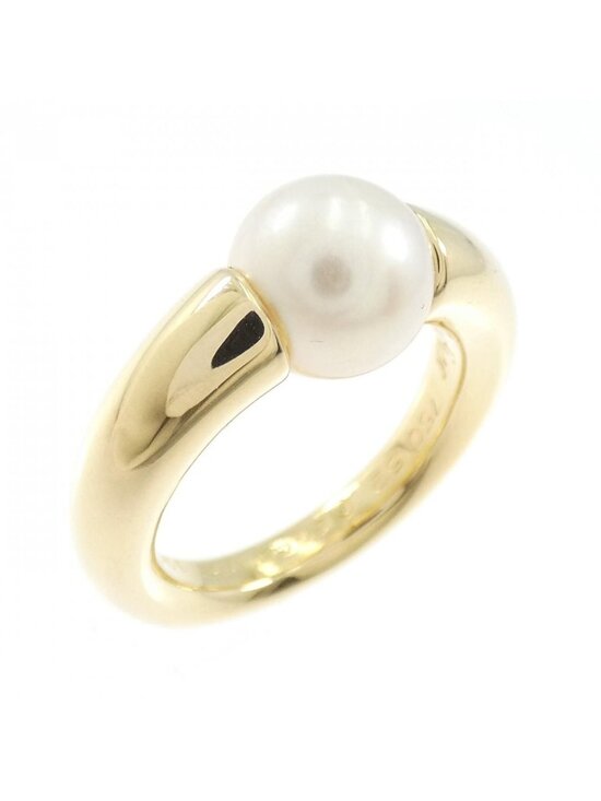 Original Vintage Cartier Paris Perla Ring in 18K 18ct Yellow  Cartier Perla Ring mm